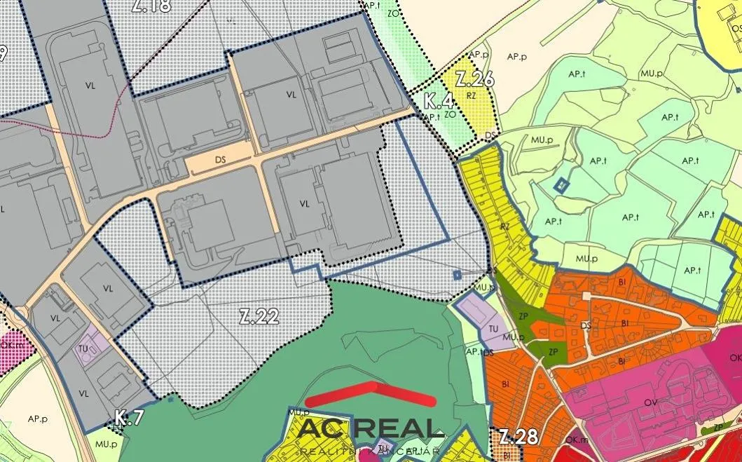 Prodej komerčního pozemku 21910 m²